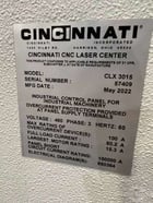 Cincinnati #CLX-3015, Laser Cutter, 63" width x 123" L Sheet Size, 10 kW Power, 2022 - Image 5