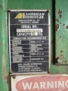 3/4" x 9.8' American Hercules #SD-2510, Power Squaring Shear - Image 4