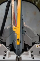 18" x 23" Hydmech #V-18-60, Semi-Automatic Vertical Band Saw w/Two-Way Miter, 1.25" x 203" Blade, 44" H - Image 3
