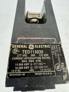 General Electric General Electric TED113030 30A 1-Pole Circuit Breaker, 277VAC / 125VDC, 14kAIC @ 277V - Image 2