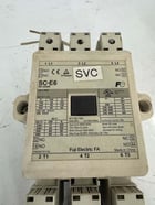 Fuji Electric FA Magnetic Contactor Assembly SE125AA SC-E6 with TK-E6 85-125A 600 VAC Thermal Overload Relay - Image 5