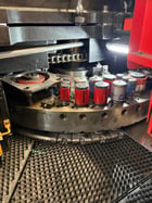 33 Ton, Amada #EMK-3612-MII, servo driven turret punch, 55 station, 4 automatic index, NT Control, 2 work - Image 8