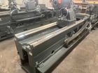 27.5" x 118" Ryazan #1M63N, engine lathe, 3-jaw 12" chuck, rapid traverse, power compound, 1991 - Image 8