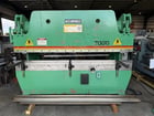 130 Ton, Accurpress #713010, hydraulic press brake, 10' overall, 100" between housing, 8" stroke, 10" throat - Image 2