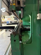130 Ton, Accurpress #713010, hydraulic press brake, 10' overall, 100" between housing, 8" stroke, 10" throat - Image 10