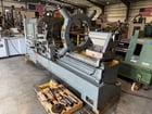 34.2" x 80" Geminis #GE870, Engine Lathe, 12.75" Bore, (2) 32" 4-jaw chucks, 25" Steady rest, 20 HP, 1988 - Image 3