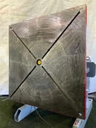 24000 lb. Aronson #HD240B, heavy duty welding positioner, 54" x 54" table, 135° power tilt, pendant Control - Image 4