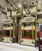 300 Ton, PH Hydraulics #4C-300-P, hydraulic press, 24" stroke, 36" daylight, 65" x48" bed, 16" bore, 1994 - Image 1