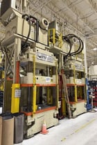 300 Ton, PH Hydraulics #4C-300-P, hydraulic press, 24" stroke, 36" daylight, 65" x48" bed, 16" bore, 1994 - Image 2