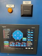 62" height x 48" wide Wheelabrator #WS4/210, Dual-Wheel Batch Blast Machine/Shot Blast Cabinet, (2) 15 HP - Image 4