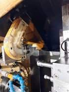 Leadwell #T5, CNC gang slide lathe, Fanuc 0i Mate TD controls, 12.9" swing, 1.6" bar, 6" chuck, 2005 - Image 5