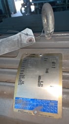 30 HP 1760 RPM Magnetek, Frame 286T, TEBC, Vector duty, 1000:1,460 V.(2 available) - Image 2