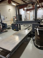 54" x 48" Forrest #480I, Horizontal Bandsaw, 4' x8' table, 2 HP, 3000 FPM, 2017 - Image 4