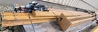 0.5 Ton, Demag, jib crane, 21' span, 18' runway, 8.5' under hook, CM chain hoist - Image 1
