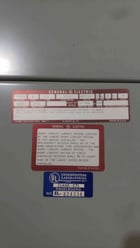 600 Amp. General Electric, CCB PP-12, Column Width Panelboard, 208Y/120 Volts, 3 Phase, 4 Wire - Image 3