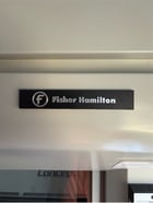 Fisher Hamilton " Concept", Fume Hood, Polymer Lining, Epoxy Work Bench, 8' width, A Condition - Image 3