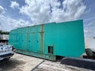 750 KW Cummins #750GFLB, Natural gas gen, 1220 HP, GTA50-G2 engine, sound attenuated enclosure, 523 hours - Image 1
