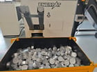 Enerpat Automatic Metal Chip Briquetting Line -Briquetter + Chip Wringer, 3-5% Residual Oil, In Stock USA - Image 1