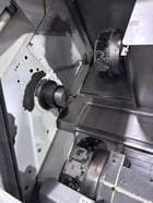Mori Seiki #NZ-1500T2Y2, CNC lathe, 31.5" swing, 3-jaw, 2" bar, 44.4" centers, MSX-701 III, tool pre-setter - Image 2