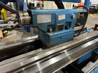 Mazak #M5, CNC lathe, T32 crtl, 24" swing x 126" centers, 4" bore, (2) steady rests, 1990 - Image 7