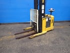 3000 lb. Yale #MRW030LEN24TE078, Electric Straddle Lift, 4" x 42" Forks, 130" Load height, 24" Load Center - Image 2
