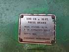 230 Ton, Cincinnati #230CB10, CNC hydraulic press brake, 12' overall, 10" stroke, 8" throat, 17" open - Image 9