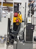 4.3" Nomura #HBA-110T-R2, horizontal boring mill table type, 45" x 45" table, 34.4" spindle travel, 51.2" X - Image 5
