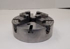 10" Bison #4965, 4-jaw chuck, w/ key - Image 4