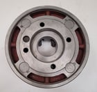 10" Bison #4965, 4-jaw chuck, w/ key - Image 7