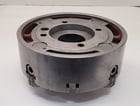 10" Bison #4965, 4-jaw chuck, w/ key - Image 8