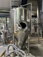 Stainless Steel Jacketed Fermenter, 5' x 5' fermenter, 10' tall - Image 1