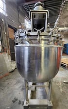 100 gallon J.D. Pardo, Stainless Steel Jacketed Triple Motion Vacuum Processor Kettle - Image 9