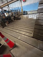 5.1" Alesa Monti #MMC-TG35, 4-Axis CNC floor type horizontal boring mill, 492" X, 138" Y, 50 HP, 2000 RPM - Image 4