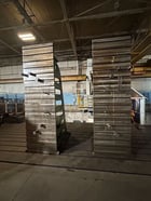 5.1" Alesa Monti #MMC-TG35, 4-Axis CNC floor type horizontal boring mill, 492" X, 138" Y, 50 HP, 2000 RPM - Image 5