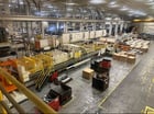 0.1" x 74" Trapezoidal Cut-to-Length Line, L to R, 19-roll leveler, 168" max. blank length, 300 FPM, 1989 - Image 1