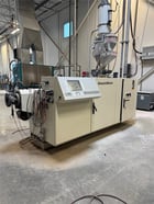 2.95" Krauss Maffei #KMD-75/32, Parallel Counter-Rotating Twin Screw Extruder, 32:1 L/D, 51 HP, Air-Cooled, 5 - Image 1