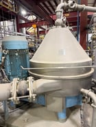 Westfalia GEA #CRA500-06-777, disc stack nozzle clarifier, 90 kW motor, 380/400/420 V., 3-Ph., 60 Hz, belt - Image 4