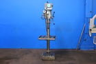 20" Clausing #2275, variable speed drill press, 6.5" spindle travel, 1-1/2 HP, #3MT, T-Slotted table & base - Image 1