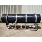 35" x 144" Custom Metal Craft Inc., polymer rotary coating drum tumbler - Image 2