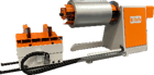 10,000 lb. Stefa #DH500, Hydraulic Decoiler, 59.06" max. coil width, 23.62" max. inner diameter - Image 2