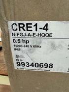 Grundfos CRE1-4 N-FGJ-A-E-HQQE Vertical Multistage Centrifugal Pump, 0.5 HP, 60 Hz - Image 3