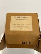 Sure-Drain SD11-Y Automatic Condensate Drain Valve - 120V, 275 PSI - Image 2