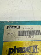 Phase II Precision Screwless Vise 235-302 | 2 in. Jaw Width, 0 to 3.15 in. Jaw Opening - Image 2