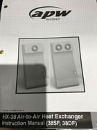 Apw Mclean #HX-38, PANEL AIR CONDITIONER / ENCLOSURE COOLER, NEW - Image 3