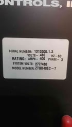 400 Amp. GE Zenith #ZTGK40EC-7, ZTG Series, Automatic Transfer Switch, 480 Volts, 3 Phase - Image 6
