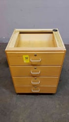 Jamestown 6-Piece Wood Lab Casework Suite, Standing Height, Mixed Drawer/Door Cabinets - Image 9