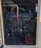 350 KW Aksa, Stamford, John Deere Diesel Generator, 277/480 Volts, 3 Phase, DeepSea 7320, 3,143 Hrs., 2019 - Image 9