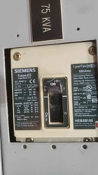 400 Amps, Siemens #SB3, Switchboard, 480 Volts, 3 Phase 3 Wire, 65kA, w/ (7) HEB Breakers - Image 6