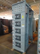 4000 Amps, General Electric Power Break II Switchboard, (5) #SHF08B208H 800A Hi-Break 3 Pole Breakers, 480 - Image 2