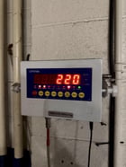 5000 lb. Inscale #LP7510A, 4' x 4' electronic platform scale - Image 2